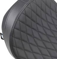 Drag Specialties - Drag Specialties Low Profile Solo Seat - Diamond Stitch - 0810-1601 - Image 5
