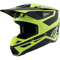 Alpinestars - Alpinestars SM3 Heat Helmet - 8301026-5011-XL - Yellow Fluo/Black Glossy - X-Large - Image 1