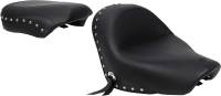 Mustang - Mustang Wide Touring Two-Piece Seat - Studded - 76520 - Image 1
