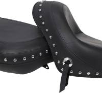 Mustang - Mustang Wide Touring Two-Piece Seat - Studded - 76520 - Image 3