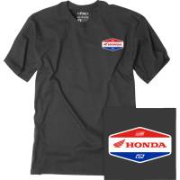 Factory Effex - Factory Effex Honda Stadium T-Shirt - 27-87338 - Heather Charcoal - 2XL - Image 1