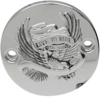 Drag Specialties - Drag Specialties Live to Ride Points Cover - Chrome - 0940-1645 - Image 1