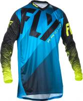 Fly Racing - Fly Racing Lite Hydrogen Jersey (2017) - 370-721X - Blue/Hi-Vis - X-Large - Image 1