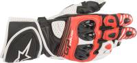 Alpinestars - Alpinestars Racing Professional GP Plus R V2 Gloves - 3556520-1304-XL - Black/White/Red - X-Large - Image 1