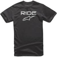 Alpinestars - Alpinestars Ride 2.0 Youth T-Shirt - 3038720101020XL - Black/White - X-Large - Image 1