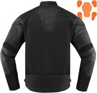 Icon - Icon Contra2 Leather Jacket - 2810-3652 - Stealth - 2XL - Image 2