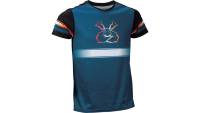 Moose Racing - Moose Racing Mountain Bike Jersey - 5020-0263 - Blue/Orange - Medium - Image 1