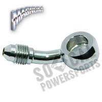 Magnum - Magnum 12mm Banjo x AN-3 Brake Line Fitting - 35deg. - Chrome - 1703-54 - Image 2