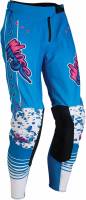 Moose Racing - Moose Racing Agroid Retro Graphics Pants - 2901-9245 - Blue/Pink/White - 38 - Image 1