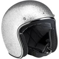 Biltwell Inc. - Biltwell Inc. Bonanza Solid Helmet - BH-SIL-DOT-XL - Silver - X-Large - Image 1
