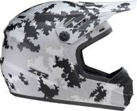 Z1R - Z1R Rise Digi Camo Youth Helmet - 0111-1455 - Matte Gray - Medium - Image 4