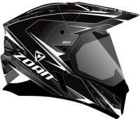 Zoan - Zoan Synchrony Duo-Sport Hawk Graphics Snow Helmet with Electric Shield - 521-569SN/E - Matte White - 3XL - Image 1