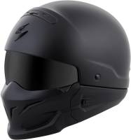 Scorpion - Scorpion Covert Solid Helmet - COV-0105 - Matte Black - Large - Image 1