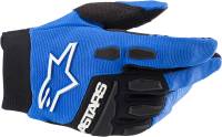 Alpinestars - Alpinestars Full Bore Youth Gloves - 3543622-713-XS - Blue/Black - X-Small - Image 1