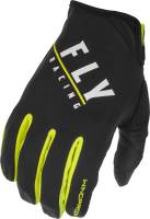 Fly Racing - Fly Racing Windproof Gloves - 371-14208 - Black/Hi-Vis - Small - Image 1
