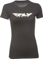 Fly Racing - Fly Racing Corporate Womens T-Shirt - 356-0370X - Black - X-Large - Image 1