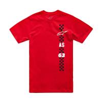 Alpinestars - Alpinestars Liver CSF T-Shirt - 1214-73136-30-S - Red - Small - Image 1