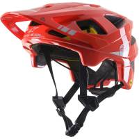 Alpinestars - Alpinestars Vector Tech Mips Helmet - 8700721-3199-LG - Bright Red/Light Gray Glossy - Large - Image 1