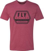 Fly Racing - Fly Racing Fly Track T-Shirt - 352-0042S - Red - Small - Image 1