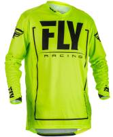 Fly Racing - Fly Racing Lite Hydrogen Jersey (2018) - 371-720M - Hi-Vis/Black - Medium - Image 1