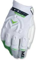 Moose Racing - Moose Racing MX1 Gloves - White/Green - 3330-4522 - White/Green - 2XL - Image 1