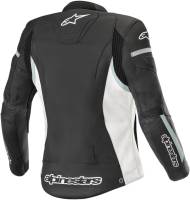 Alpinestars - Alpinestars Stella Kira Womens Leather Jacket - 3112019-1271-46 - Black/White/Teal - 46 - Image 2