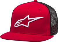 Alpinestars - Alpinestars Corp Trucker Hat - 1025810033010OS - Red/Black - OSFA - Image 1