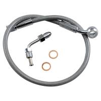 Magnum - Magnum Clear Coated XR Stainless Upper Front Brakeline Kit - 20in. Total Length - SSC1501-20 - Image 1