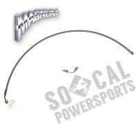Magnum - Magnum Clear Coated XR Stainless Upper Front Brakeline Kit - 20in. Total Length - SSC1501-20 - Image 2