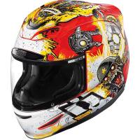Icon - Icon Airmada Monkey Business Helmet - XF-2-0101-9988 - Red - 3XL - Image 1