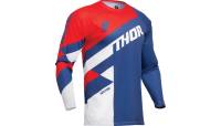 Thor - Thor Sector Checker Jersey - 2910-7604 - Navy/Red - Medium - Image 1