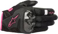 Alpinestars - Alpinestars Stella SMX-1 V2 Air Womens Gloves - 3590518-1039-S - Black/Fuchsia - Small - Image 1