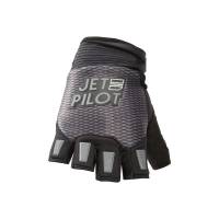 Jetpilot - Jetpilot Hold Fast Short Gloves - JP22302BLKGRYL - Black/Gray - Large - Image 1