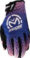Moose Racing - Moose Racing SX1 Gloves - 3330-8062 - Red/White/Black - Large - Image 2