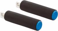 Arlen Ness - Arlen Ness Fusion Footpegs - Knurled - Blue - 07-937 - Image 1