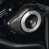 S&S Cycle - S&S Cycle Stealth Teardrop Air Cleaner Kit - Carbon Fiber - 170-0499 - Image 3