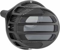 Arlen Ness - Arlen Ness Sidekick Air Cleaner - Black Anodized - 81-304 - Image 1