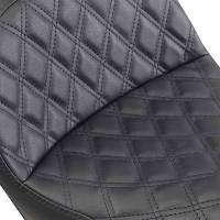 Saddlemen - Saddlemen Explorer LS Touring Seat with Driver Backrest - Black - 806-04-030LS - Image 2