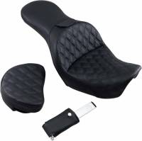 Saddlemen - Saddlemen Explorer LS Touring Seat with Driver Backrest - Black - 806-04-030LS - Image 3
