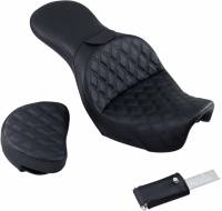 Saddlemen - Saddlemen Explorer LS Touring Seat with Driver Backrest - Black - 806-04-030LS - Image 4