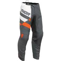 Thor - Thor Sector Checker Youth Pants - 2903-2427 - Charcoal/Orange - 18 - Image 1
