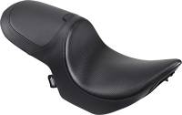 Drag Specialties - Drag Specialties Predator Seat with Backrest Option - Carbon fiber texture - 0810-1583 - Image 1