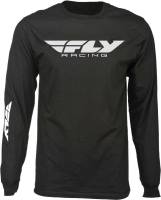 Fly Racing - Fly Racing Fly Corporate Long Sleeve Shirt - 352-4140L - Black - Large - Image 1