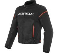 Dainese - Dainese Air Frame D1 Tex Jacket - 201735196-N32-56 - Black/White/Red - 46 - Image 1