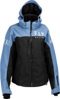 Fly Racing - Fly Racing Carbon Womens Jacket - 470-45014X - Black/Blue - 4XL - Image 1