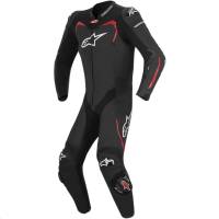 Alpinestars - Alpinestars GP Pro Leather Suit - 31550161360 - Black/Red - 50 - Image 1