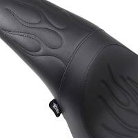 Drag Specialties - Drag Specialties Predator Seat - Flame Stitch - 0802-0393 - Image 3