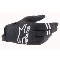 Alpinestars - Alpinestars Radar Gloves - 3561821-12-SM - Black/White - Small - Image 1