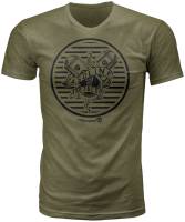 Highway 21 - Highway 21 Gasoline T-Shirt - 489-2001M - Military Green - Medium - Image 1