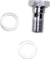 Drag Specialties - Drag Specialties 3/8in.-24 Banjo Bolt - 3/4in. L Minus Head - 107 - Image 1